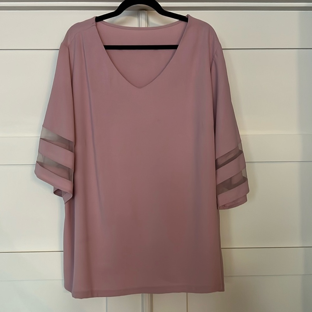 Emery Rose Short Sleeve Tunic